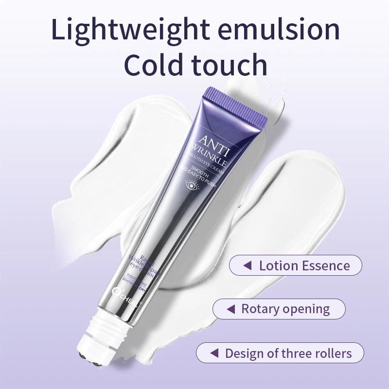 O'CHEAL Hyaluronic Acid Eye Cream Roller – Anti-Wrinkle & Brightening Eye Cream Roller Oasis Select