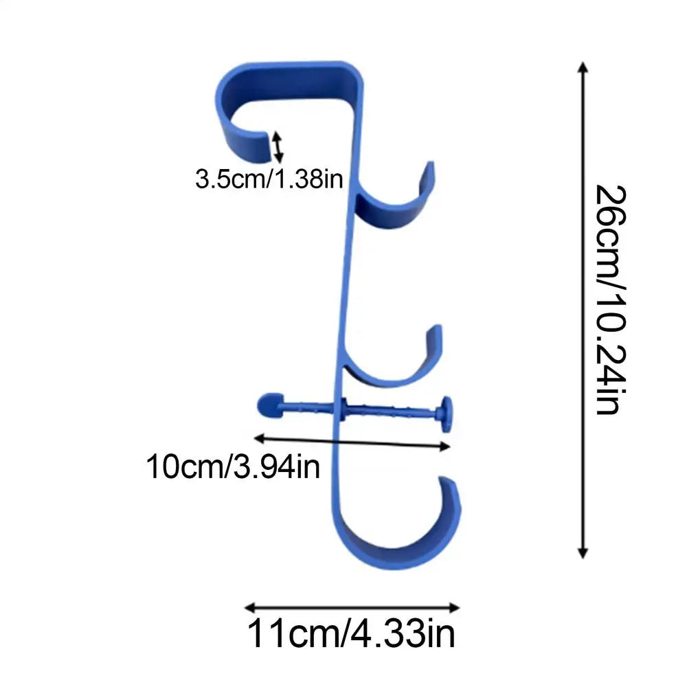 Pool Equipment Hooks Stable Adjustable Hose Hook Equipment Storage Ground Pool Pole Hange Swimming Pole Hooks Accessories Oasis Select large