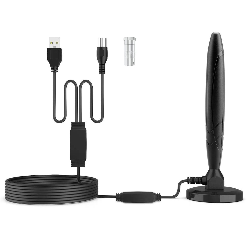 Dual-Amplification Magnetic USB Digital TV Antenna for DVB-T Terrestrial European And American Cross-Border Reception Oasis Select