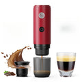 Portable Espresso Machine 3-in-1 Travel Coffee Maker for Camping Hiking Office Self-Heating with USB-C 2026new Oasis Select red