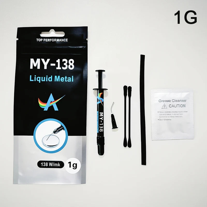MY-138 Liquid Metal Thermal Paste | CPU GPU Laptop Cooling 1g–5g
