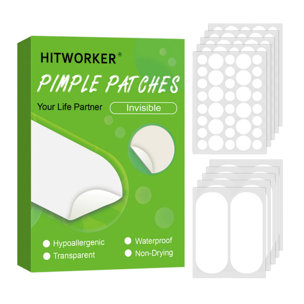 Hydrogel acne removing patch (2 shapes), 190/380 pieces/box, deep cleaning acne removing patch, effective acne removing patch Oasis Select 190pcs