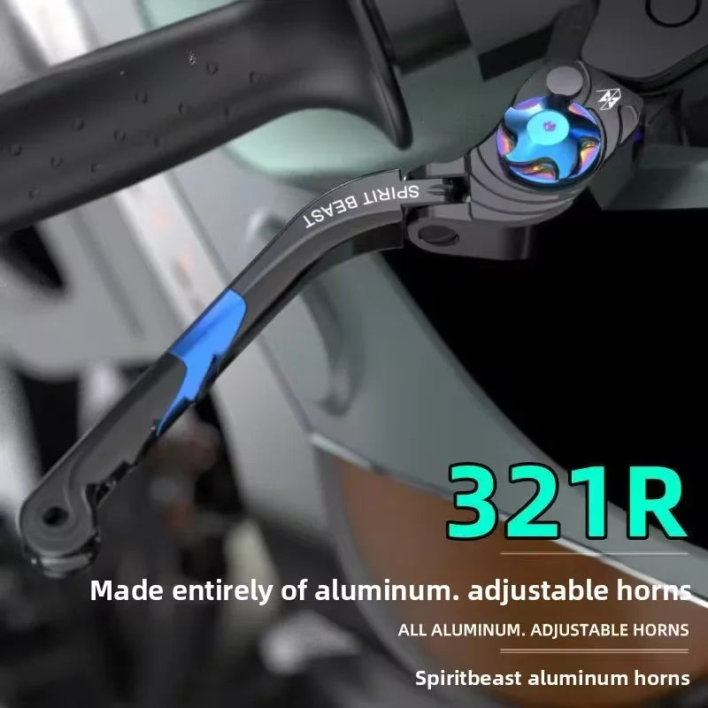 Bull horn brake modified motorcycle folding adjustable clutch brake handle pull rod Oasis Select