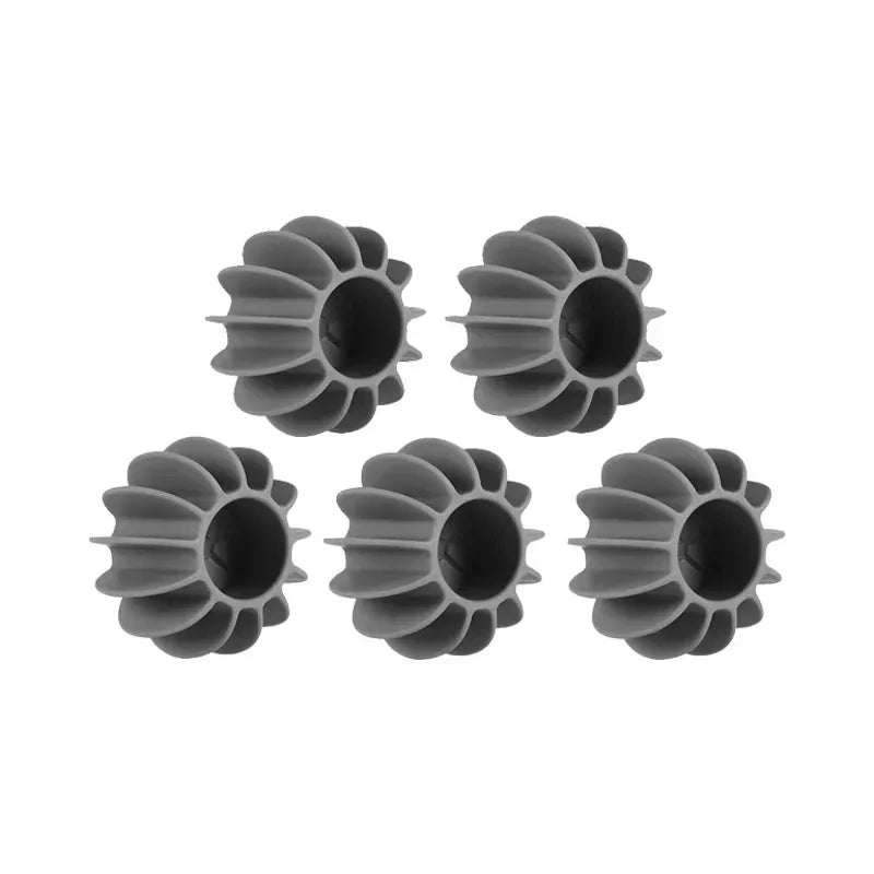 Laundry Ball Reusable Clothes Hair Cleaning Tool Pet Hair Remover Washing Machine Cat Hair Catcher Laundry Ball Oasis Select 5 pcs grey