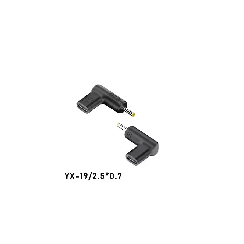 100W USB-C to DC Laptop Charger Adapter – HP Dell Asus Lenovo Laptop Charger Adapter Oasis Select 2.5-0.7mm