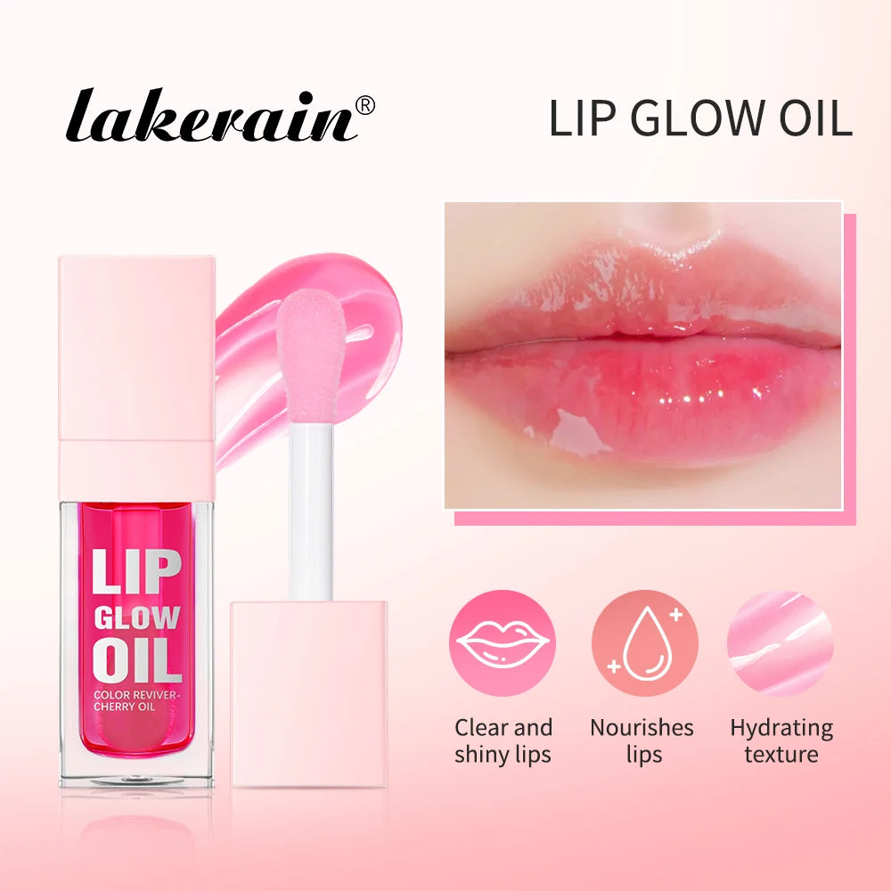 Lip Glow Oil Jelly Lip Gloss Set Long Lasting Permanent Lipstick Woman Tint for Lips Stick Free Shipping Lipgloss Glosses Stain Oasis Select