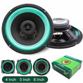 4/5/6.5 Inch Car Speakers Coaxial Subwoofer Universal Automotive Audio HiFi Music Full Range Frequency Car Stereo Speaker Oasis Select 4 Inch 1pc