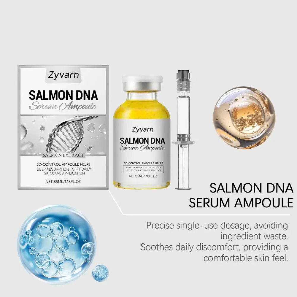 Korean Salmon Ampoule Serum – Peptide Firming Anti-Aging Face Ampoule Serum Oasis Select