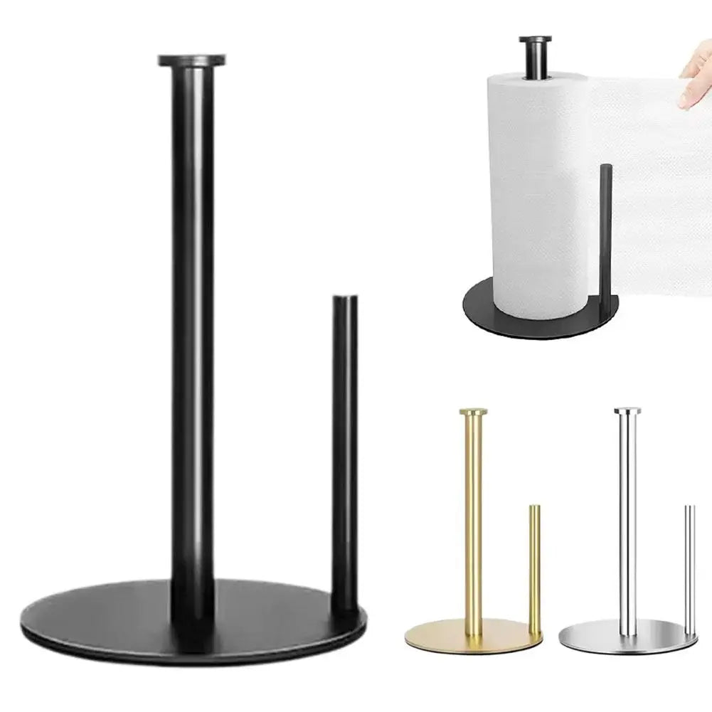 Paper Towel Holder Countertop Heavy-Duty Countertop Organizer, Space-Saving Design for Paper Towels for Bathroom Kitchen Oasis Select