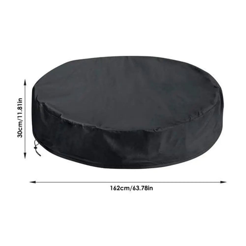 Portable Dog Pool Cover Round Easy Set Pool Cover Foldable Pet Bath Pool Cover Above Ground Bathing Tub Kiddie Pool Cover Oasis Select