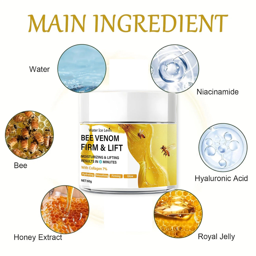 Bee Venom Instant Facial Lifting Cream 60g – Firm & Smooth Facial Lifting Cream Oasis Select