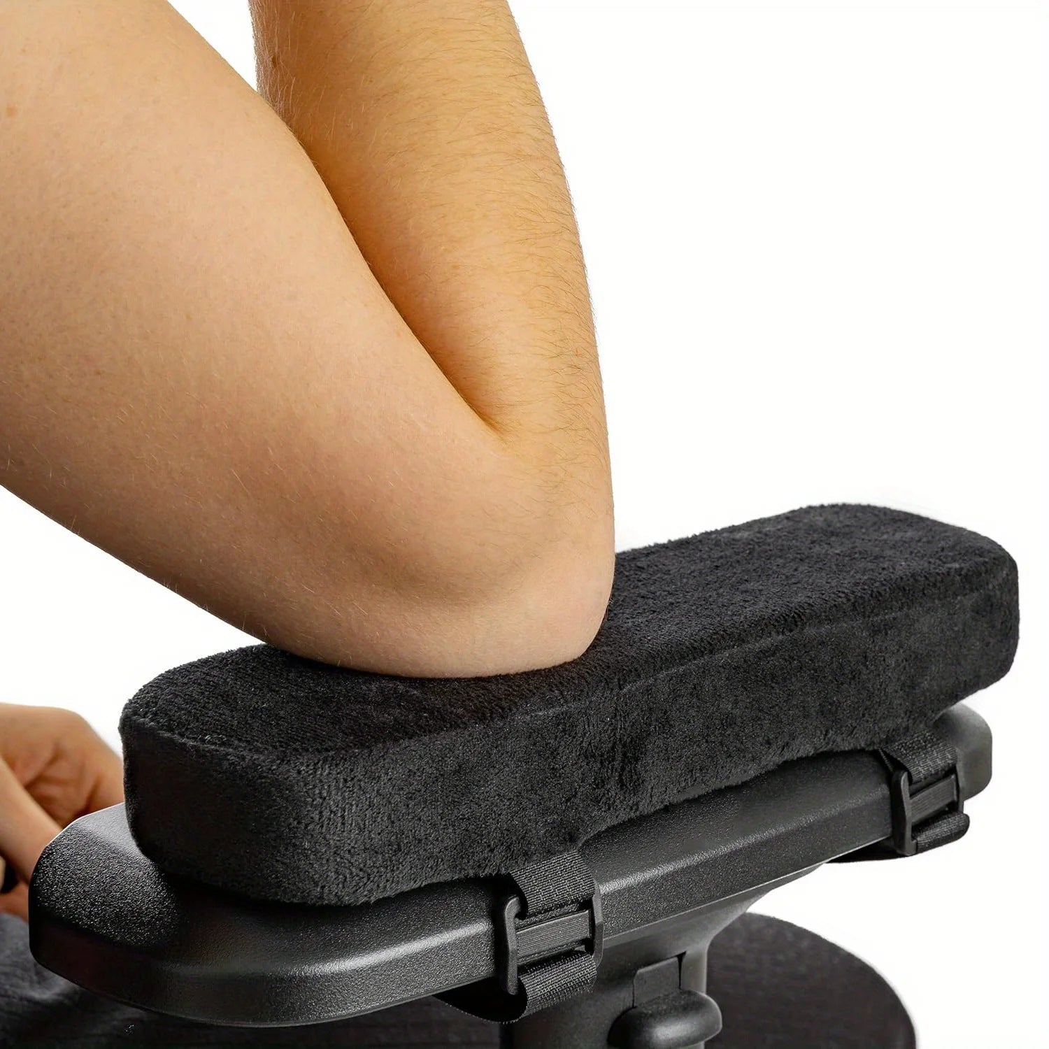 Memory Foam Armrest Pads for Office Chair, Elbow Support Cushion for Pressure Relief, Universal Fit Arm Covers for Desk Oasis Select