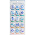 Creative 3D Capsule Embossed Crystal Sticker Kawaii 3D Relief Stickers Scrapbooking DIY Journal Cute Stationery School Sticker Oasis Select 01