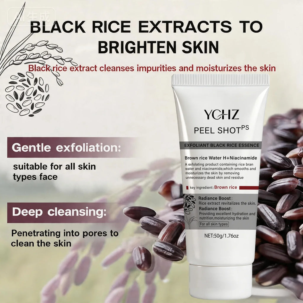 Brown Rice Exfoliating Gel – Smooth & Moisturize Skin | YCHZ Face Exfoliating Gel Oasis Select