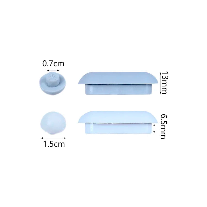 Toilet Lid Replacement Pad Shock-Proof Buffer Toilet Lid Accessories Toliet Seat Cushion Parts Bathroom Toliet Accessory Oasis Select