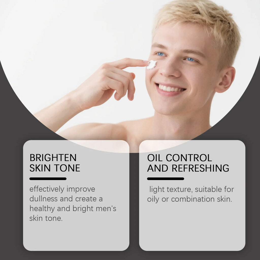 Men's Concealer Cream Nourishing Brightening Skin-Friendly Natural Conceal Fresh Hydrating Improves Dullness and Fatigue Concea Oasis Select