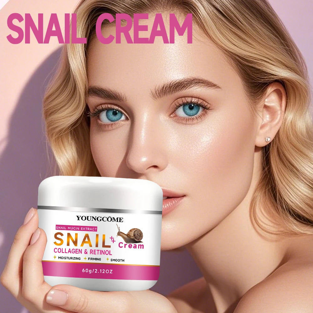 YOUNGCOME Snail Mucin Collagen Anti-Aging Day Cream 30/60g Anti-Aging Face Cream Oasis Select