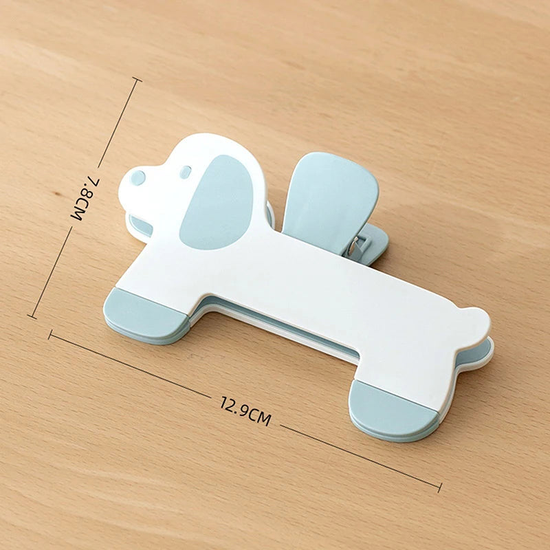 Puppy Shape Plastic Book Clip Simple Reading Auxiliary Fixed Book Clip Bookmark Creative Design Practical Bookstore Note Clip Oasis Select A5