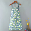 Cute Flower Kitchen Household Oil-Proof Cooking Apron For Women Children Men Kitchen Waterproof Adult Coffee Baking Accessories Oasis Select 3 CHINA