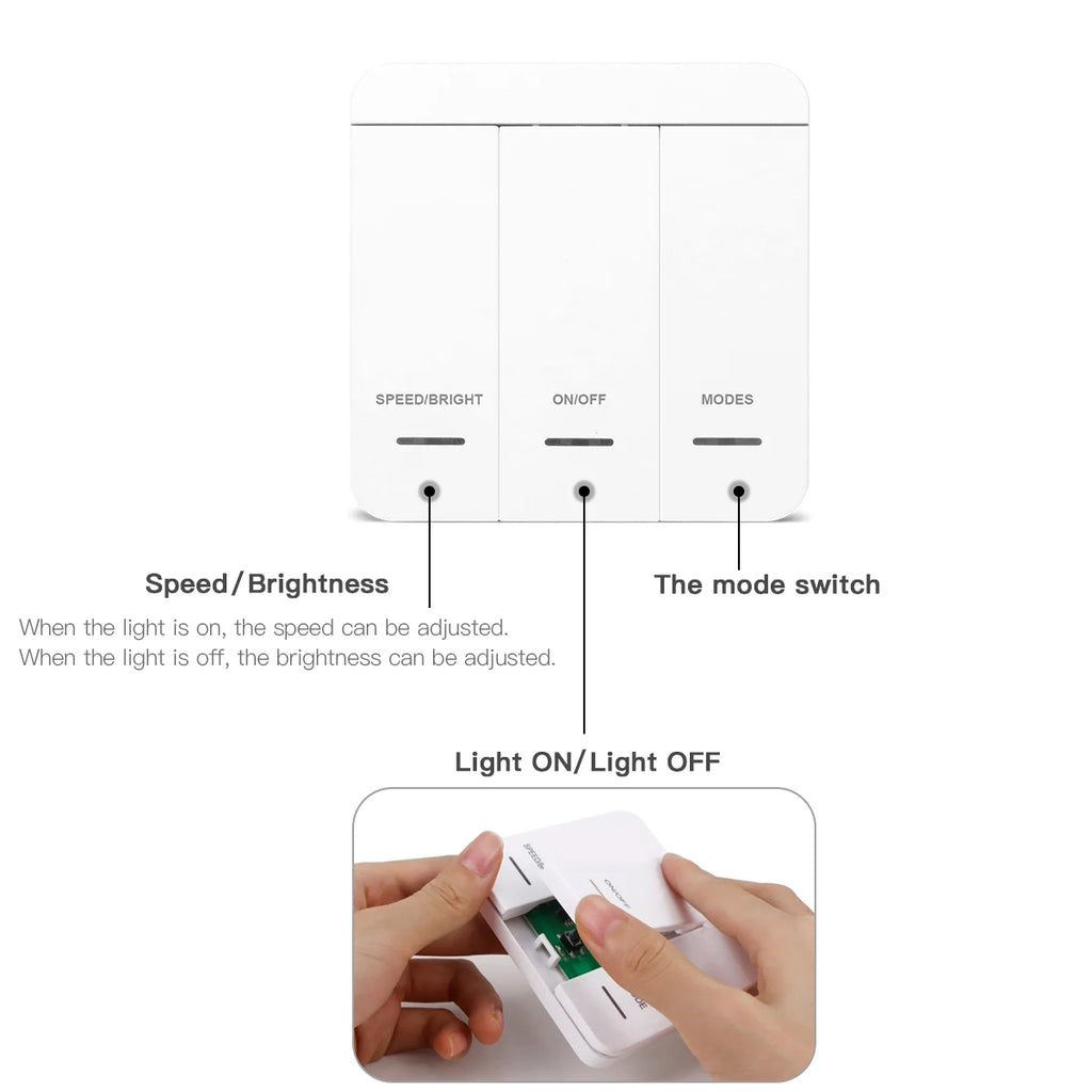 5M/10M Horse Race Running Led Strip Addressable DC24V WS281 120LED/M Dimmer LED Stair Controller Staircase Hallway Lighting Deco Oasis Select