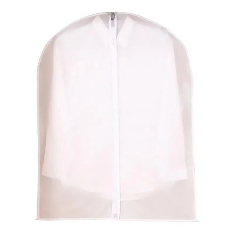 Clothes Dust Cover Transparent Thickened Washable PEVA Hanging Suit Coat Protector Household Storage Bag for Wardrobe Oasis Select
