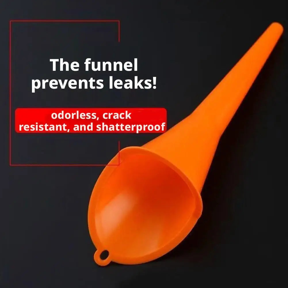 Long Stem Fuel Funnel – Oil & Gas for Car & Motorcycle