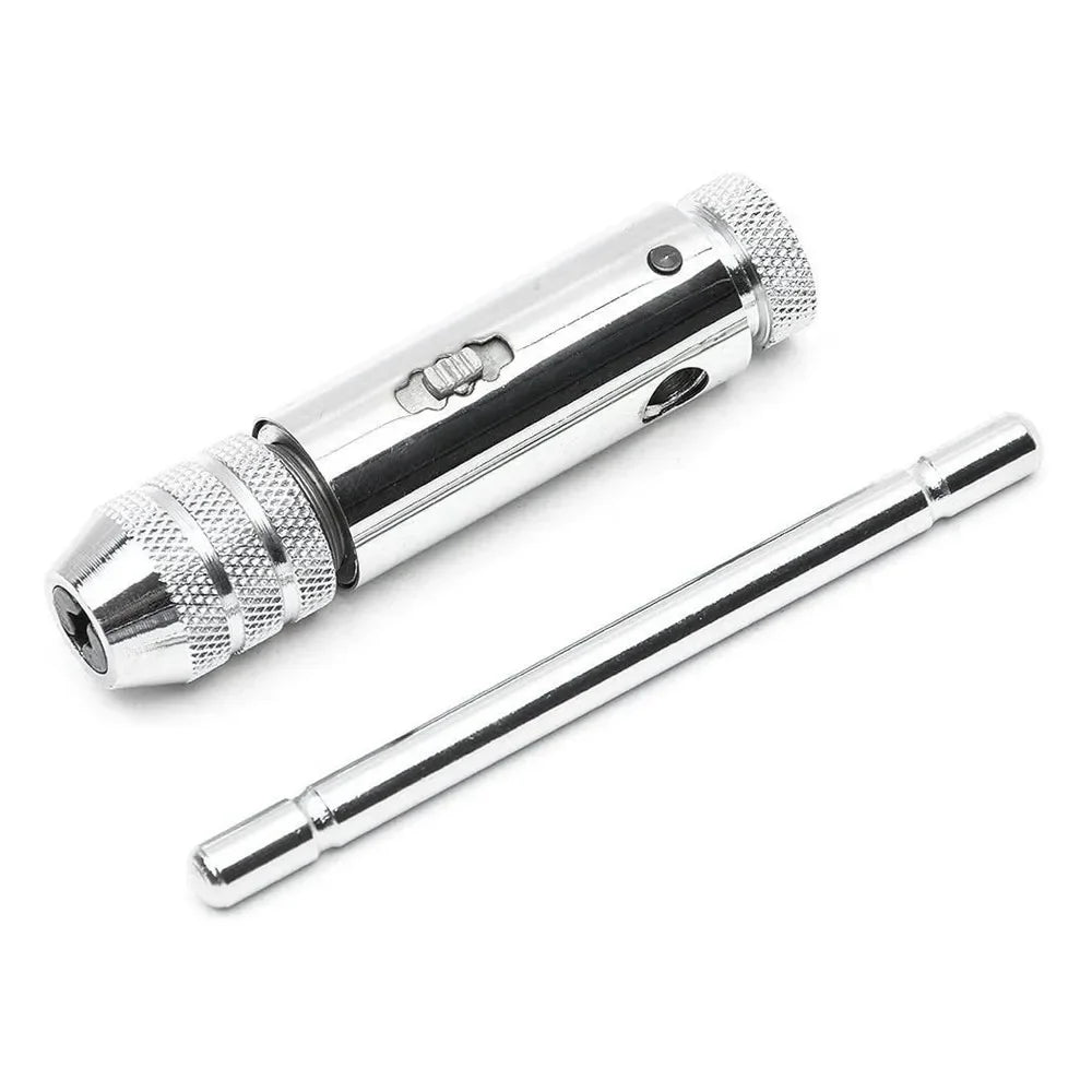 T-Handle Ratchet Tap Wrench Set with 5 Metric Taps M3–M8 Tap Wrench Set Oasis Select