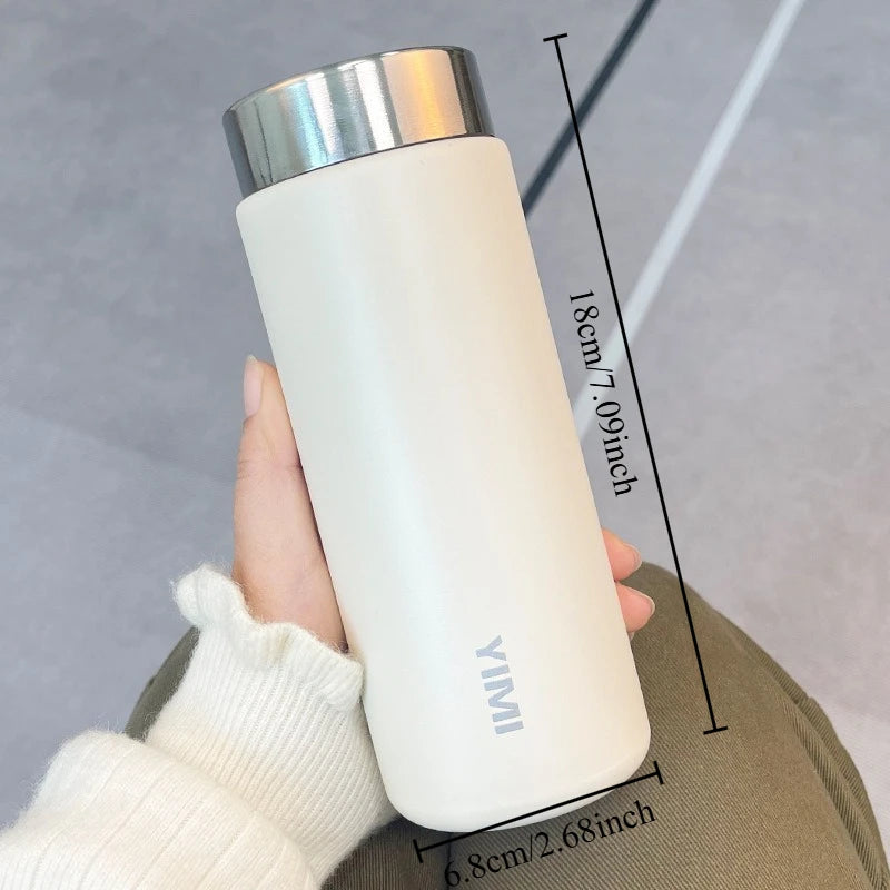 1pcs Mini Insulated Cup Made of Stainless Steel with High Aesthetic Value Cute and Portable Small Business Gift Oasis Select Large white 51-100ml