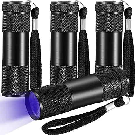 POCKETMAN 395nm UV Black Light Flashlight | Pet Stain Detector