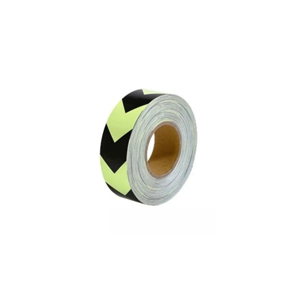 5M Length Emergency Exit Luminous Tape Waterproof Glow ln The Dark Anti-Slip Floor Marker Sign Arrow Design Safety Exit Marker Oasis Select Style 4