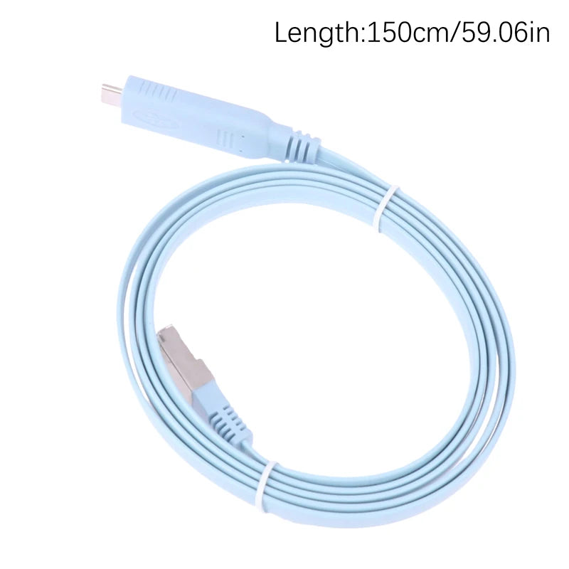 USB-C to RJ45 Console Cable 1.5m – RS232 Serial Adapter