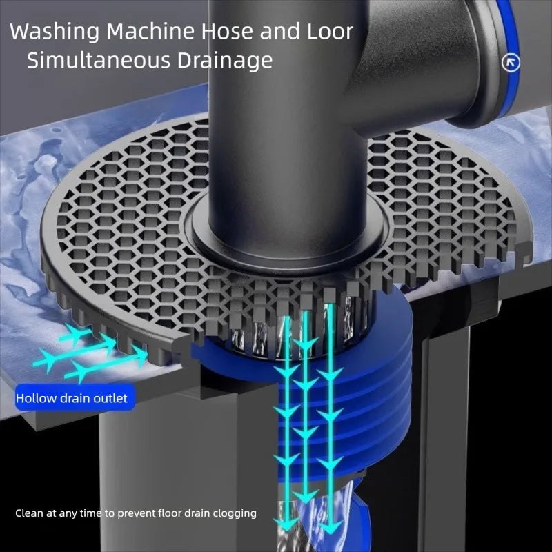 Universal Washing Machine Floor Drain Adapter – Odor-Proof Floor Drain Adapter Oasis Select