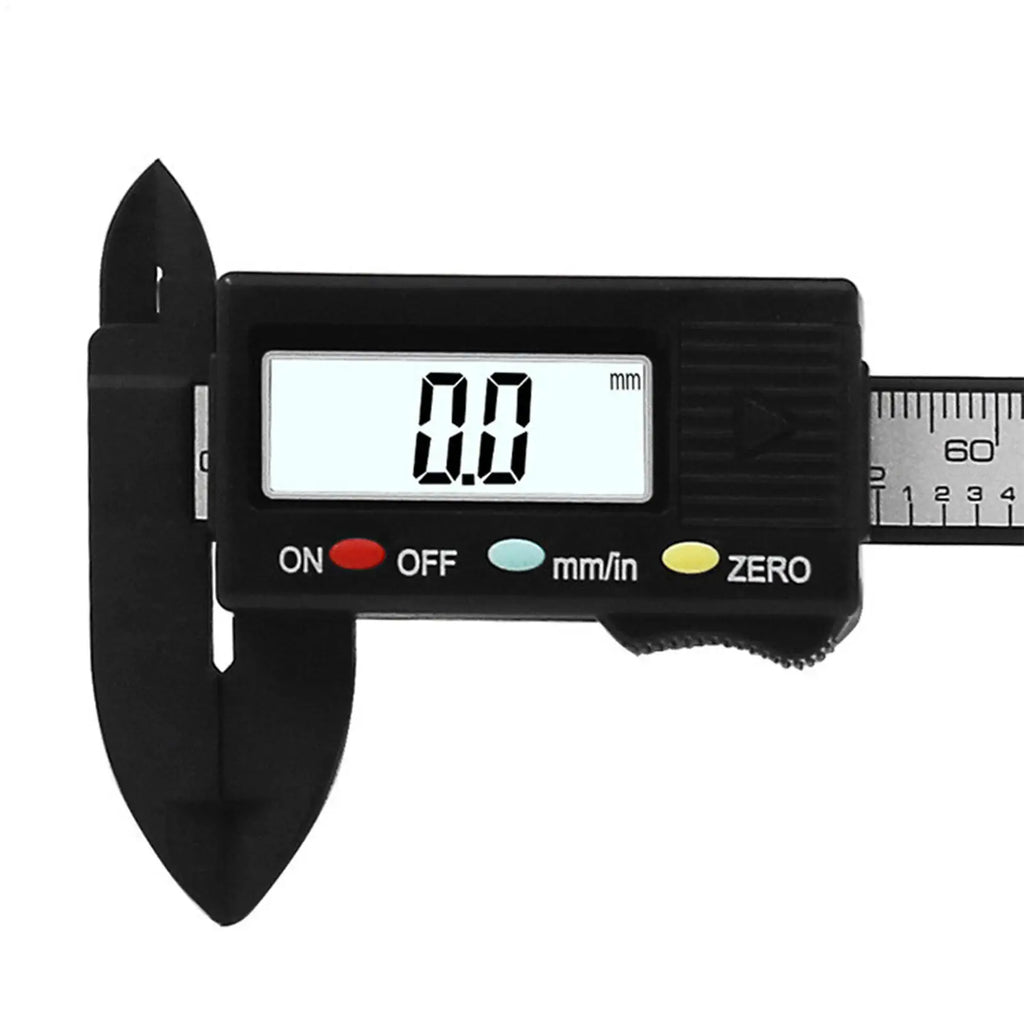 0-100mm Tiny Digital Calipers Digital Vernier Calipers Stainless Steel Micrometer Measuring Tool Depth Ruler Measuring Tool Oasis Select