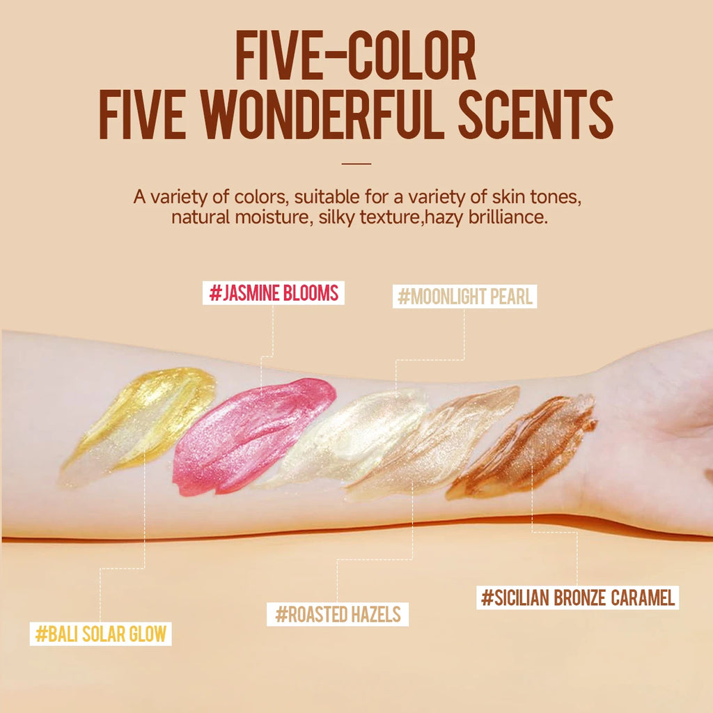 This shimmering body highlighter has a beautiful, subtle shimmer and is perfect for parties and gatherings. Oasis Select