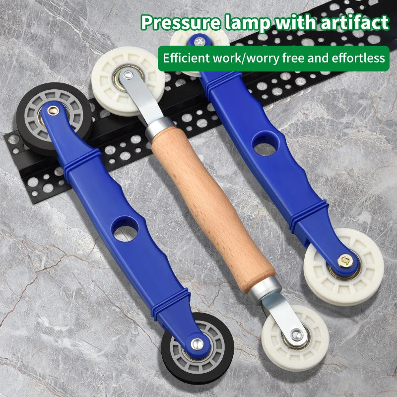 Rubber Mesh Wheel Window Install Tool Window Screen Hand Installation Repair Roller Yarn Double-Head Pressure Pulley Oasis Select