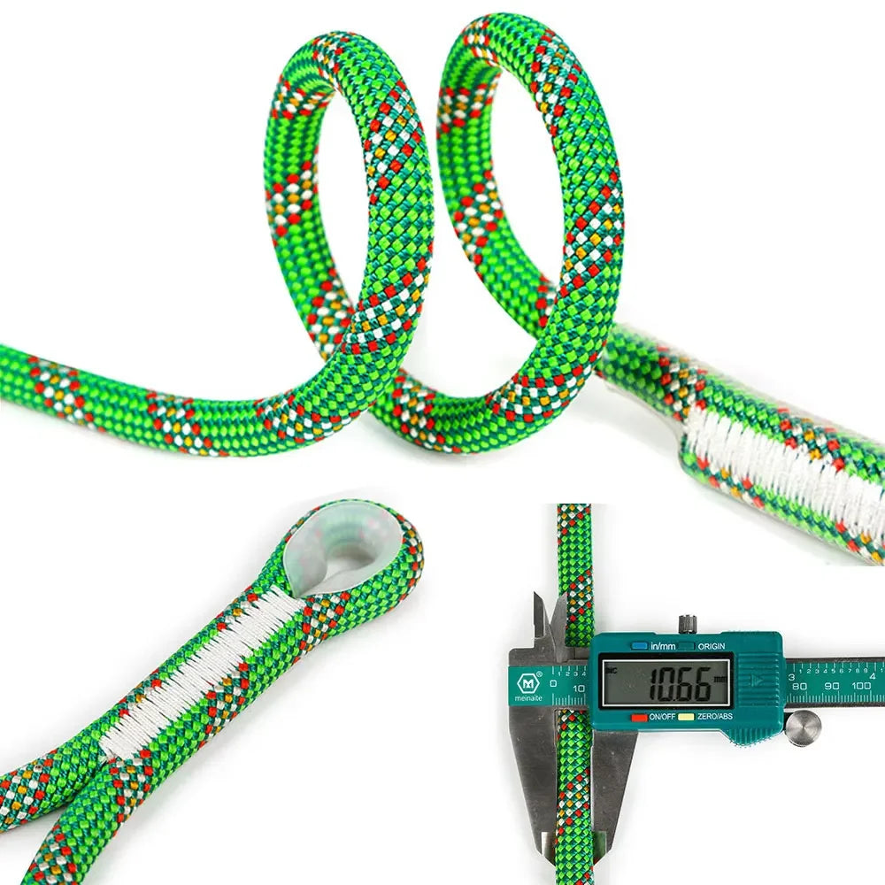 22kn Braided Prusik Cord Loop Sewn Eye to Eye Y V shaped rescue fall protection Safety Lanyard Protection Point Rope Oasis Select