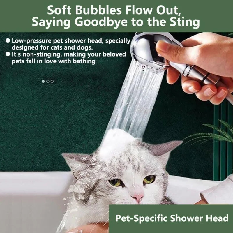 Pet Shower Head Pet Shop Dog Shower Head Water Saving Shower Head Children's rosette head bath shower head Bathroom Accessories Oasis Select