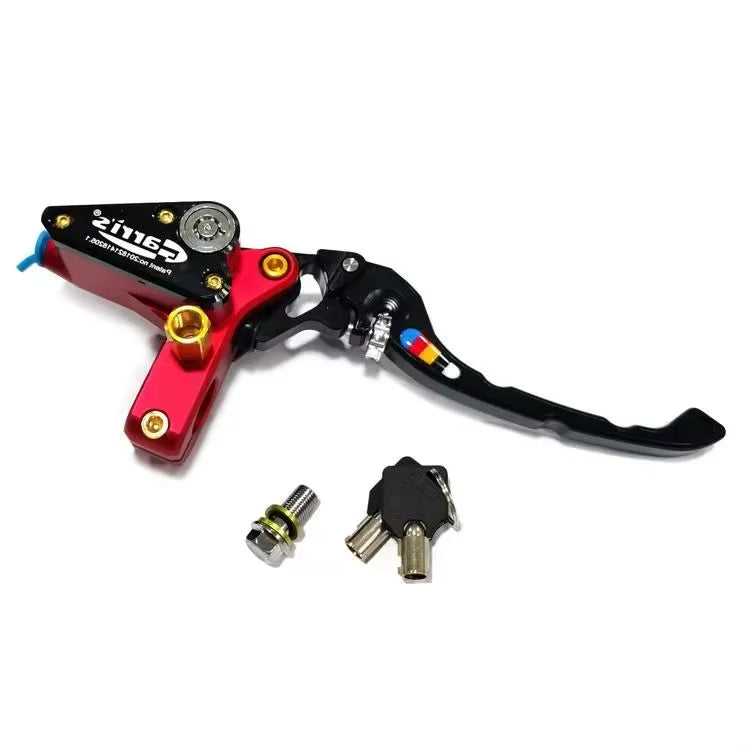 Motorcycle CNC modification accessories anti-theft lock direct push up pump hydraulic brake clutch pump oil pipe assembly Oasis Select right side 3