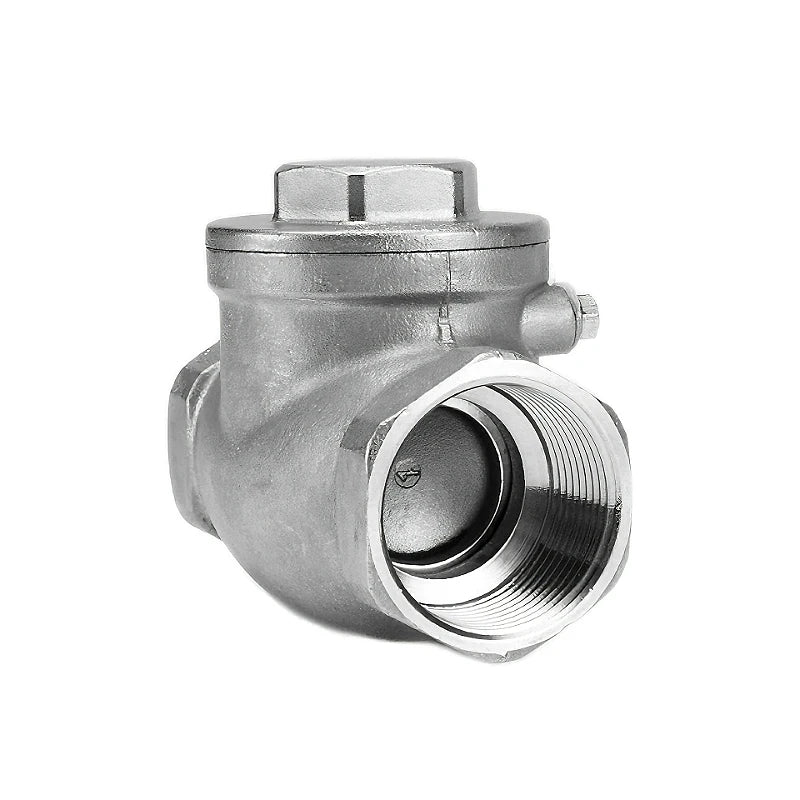 304 Stainless Steel Horizontal Check Valve 2/3/4/6 Point Swing Check Valve Internal Thread Oasis Select