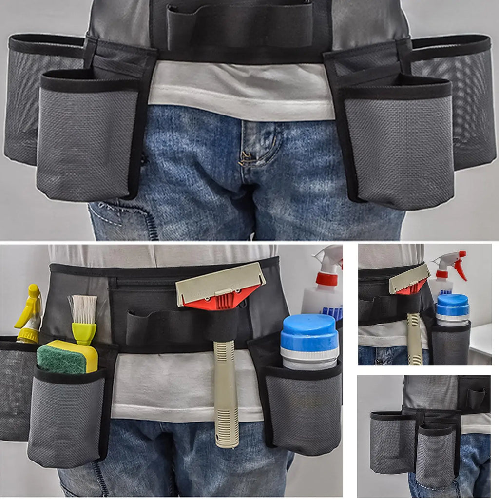Waist Tool Belt Tool Fanny Pack Women Garden Tool Belt With Pockets Caddy For Cleaning Products Adjustable Waist Belt For Men Oasis Select