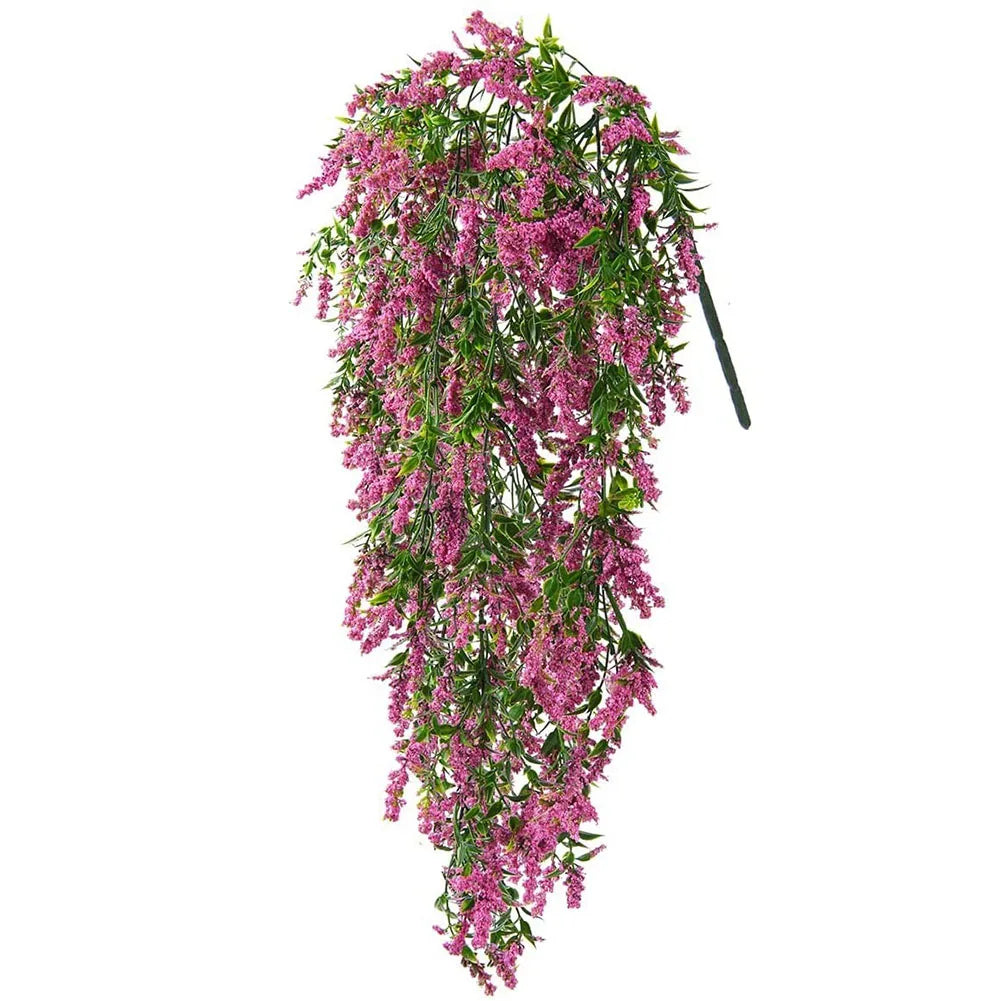 70cm Artificial Lavender Hanging Vines – 2 Pack | Home & Garden Artificial Hanging Vine Oasis Select Rose