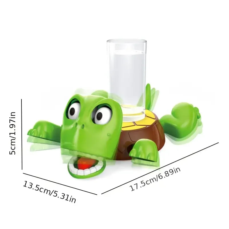 1PC Funny Turtle Coaster with Pressing Eyes Plastic Desk Decor Perfect Gift for Teens & Adults Mixed Colors Turtle Decor Oasis Select