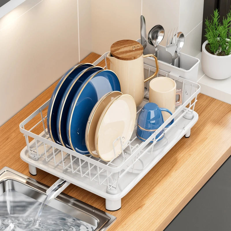 Kitchen Dish Rack Small Volume Dish Rack Sink Multifunctional Tableware Drain Bowl Storage Box Oasis Select