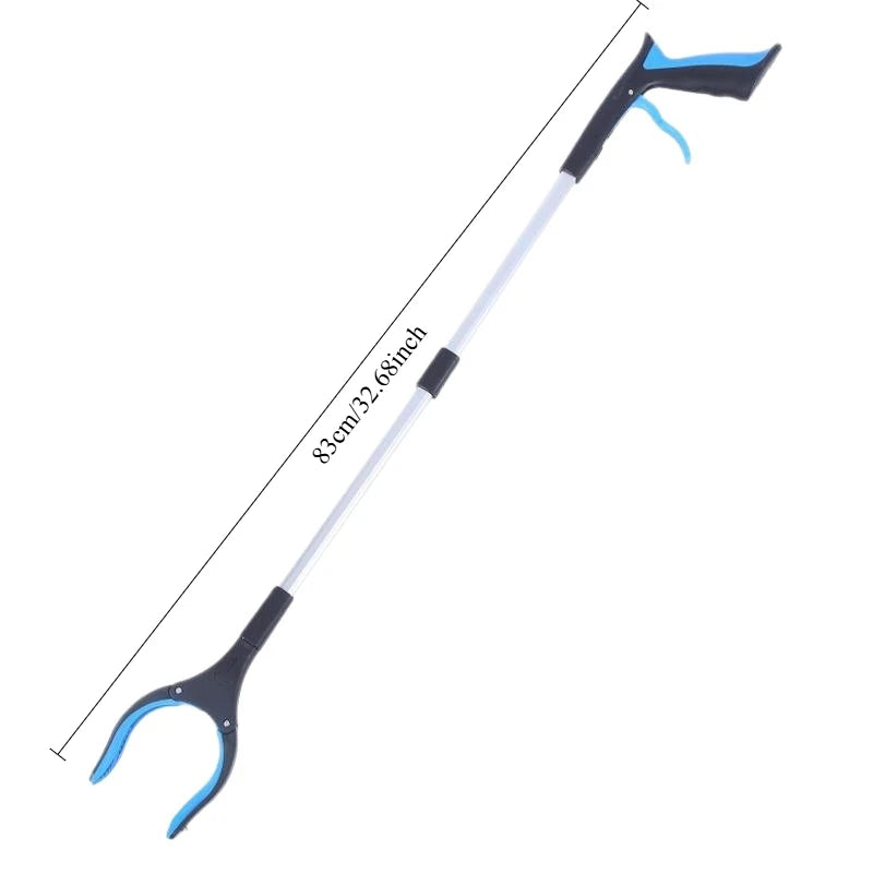 JUSTINLAU 1PC Sanitation Clamp Foldable Garbage Clamp Aluminum Alloy Garbage Picking Clamp Household Retrieval Device Hand Tool Oasis Select