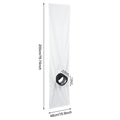Air Conditioner Window Vent Kit Waterproof Air Conditioner Sealing Cloth Mobile Air Conditioner Baffle for Sliding Horizontal Oasis Select 2 meters
