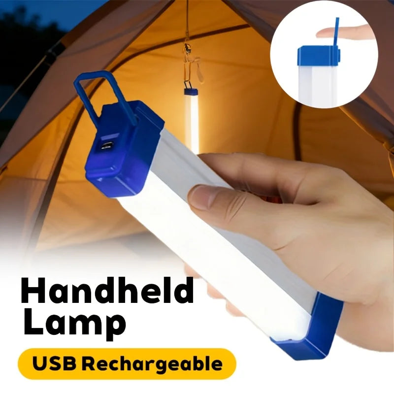 LED Magnetic Work Light – Rechargeable Bar Lamp with Hooks