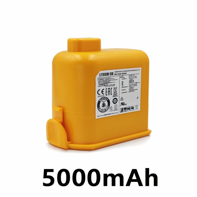 6000mAh CordZero Battery for A9/P9/A9S Vacuum, KC Certified, Compatible with EAC63382201/04 LG CordZero A9 Battery Replacement 。 Oasis Select LG A9-5000mAh 1PCS