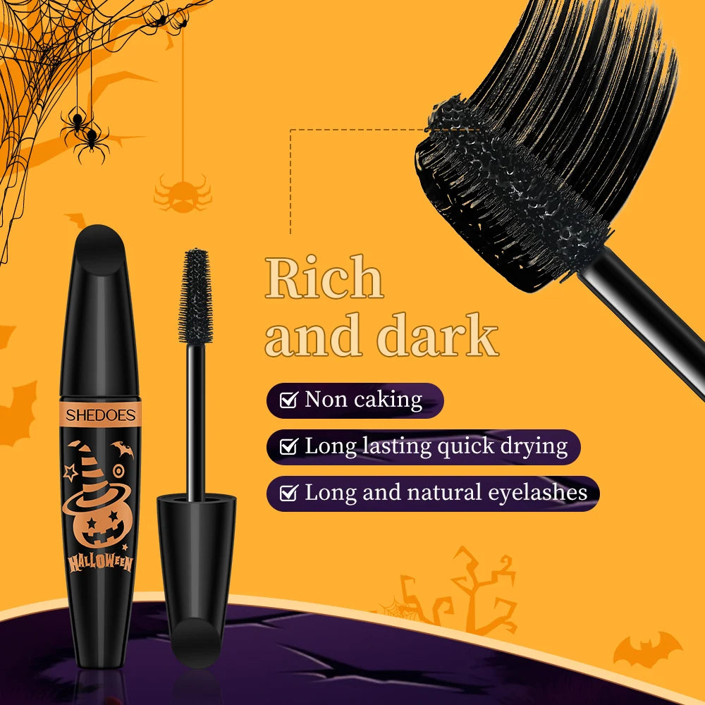 Halloween Black Mascara – Waterproof, Curly & Thick Lashes Halloween Mascara Oasis Select