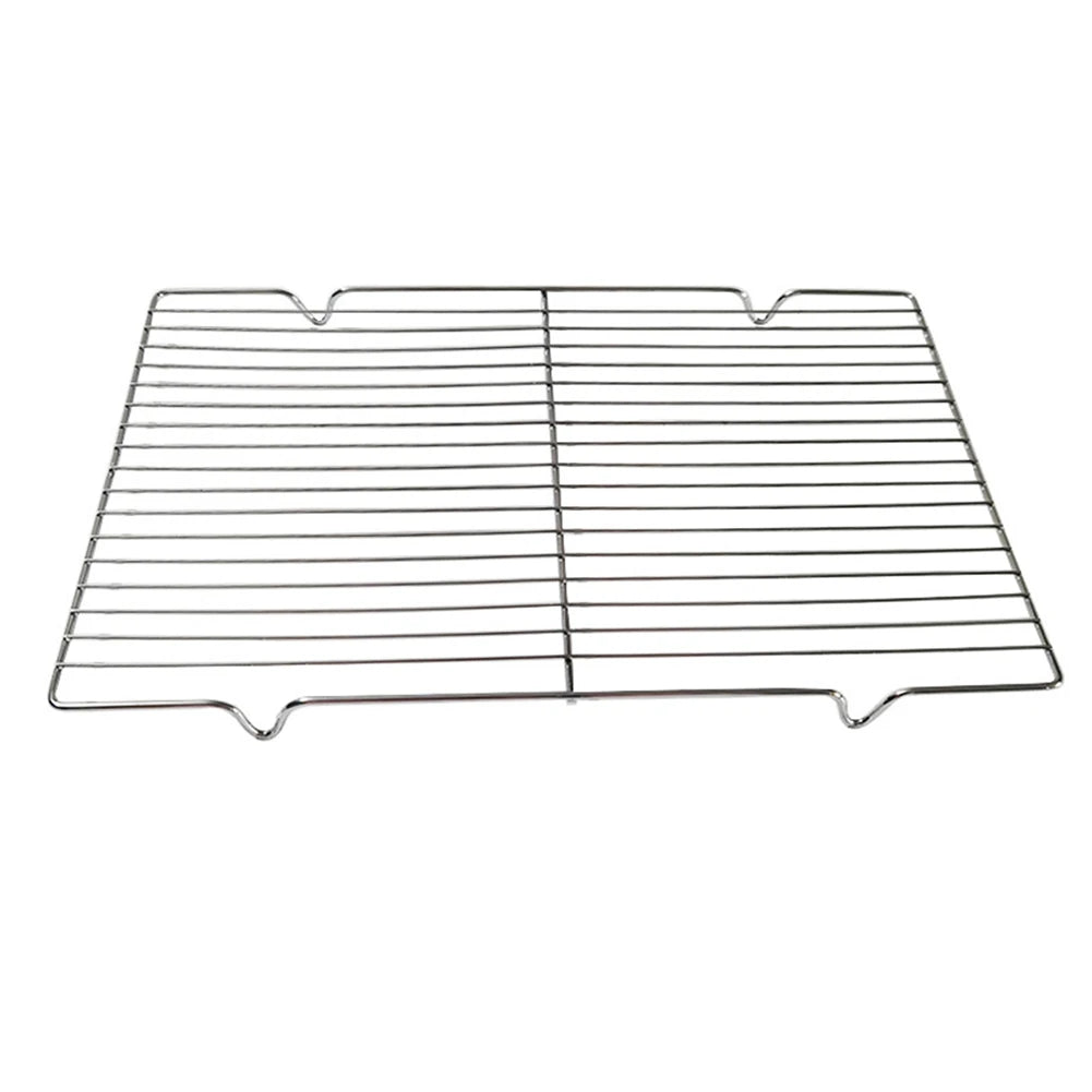 1pc Stainless Steel Mat Net Grid Shape Rectangle Grill Grilling Mesh Net BBQ Tools Picnic Outdoor Travel Barbecue Tool Accessory Oasis Select S
