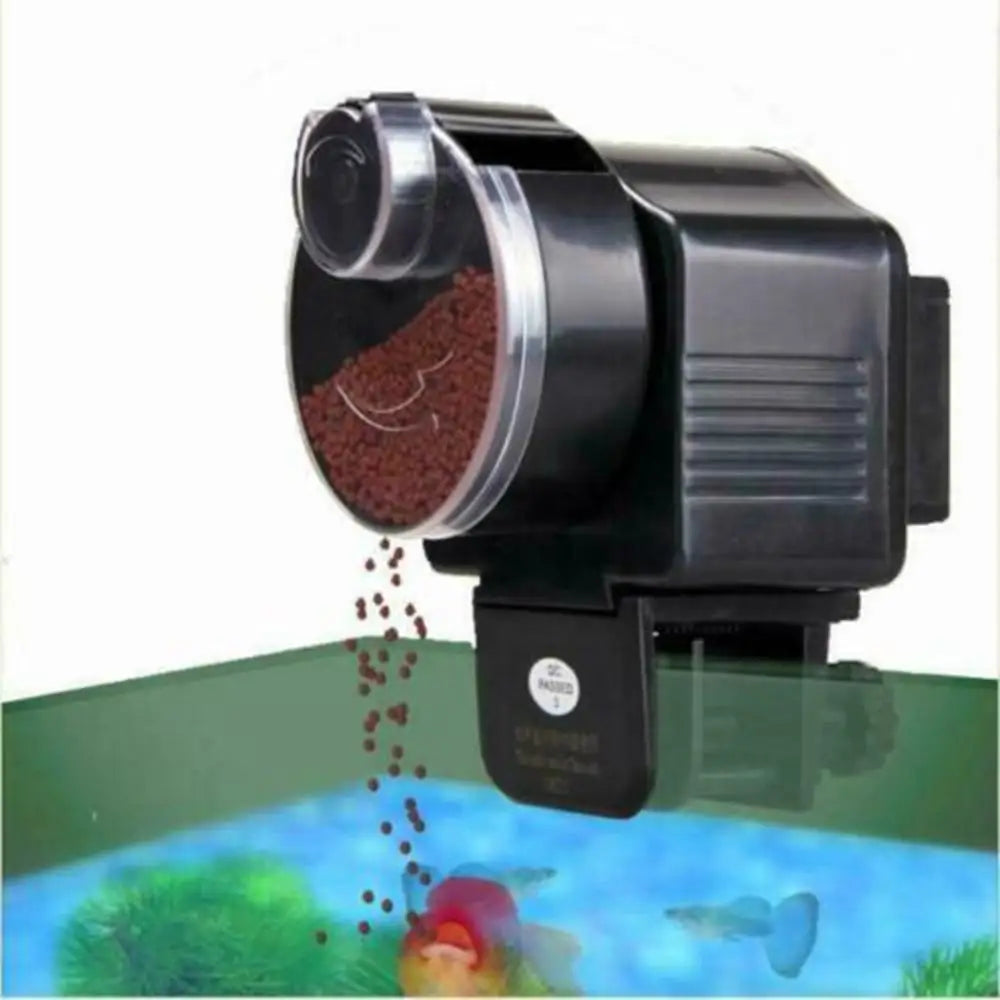 Automatic Fish Feeder | Aquarium Timer Food Dispenser Automatic Fish Feeder Oasis Select